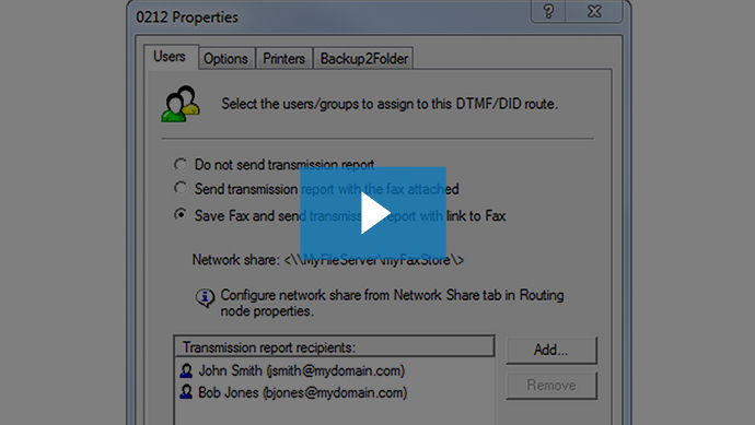 08 - Automated fax routing